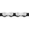 KMC X10 Silber-schwarz 10-fach Kette -Fahrradladen kmc x10 silber schwarz 10 fach kette