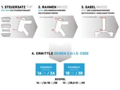 Titelseite -Fahrradladen pro steuersatz oberteil is41 is422